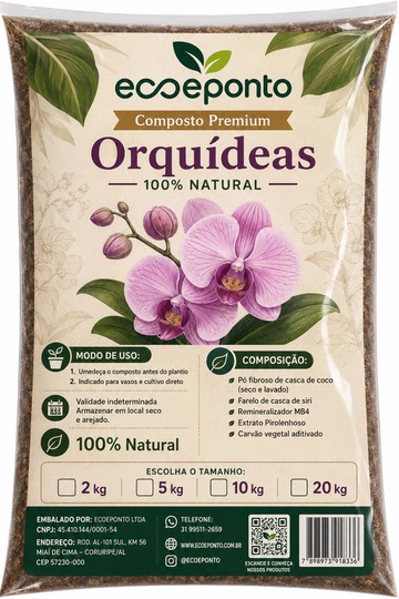 Composto Premium Orquídeas